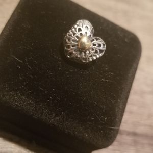pandora 14k and sterling charm